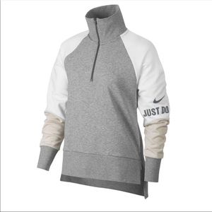 Nike dry fit colorblock half zip
